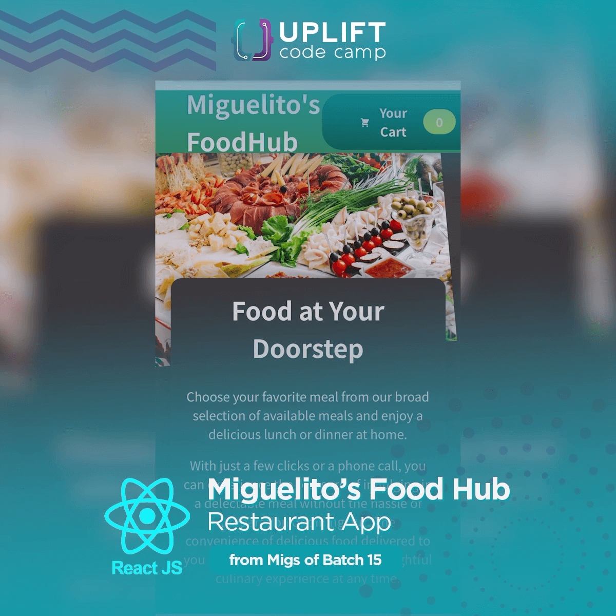 Food Hub Reactjs project