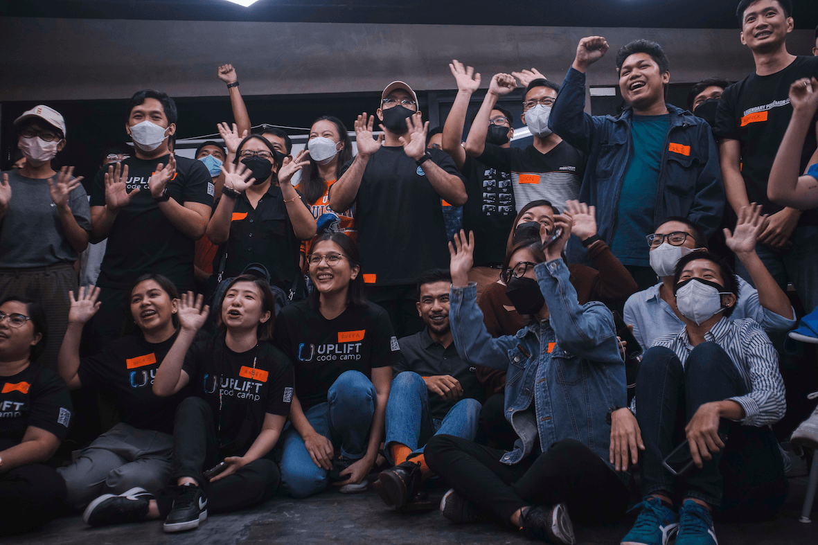 Uplift Code Camp students